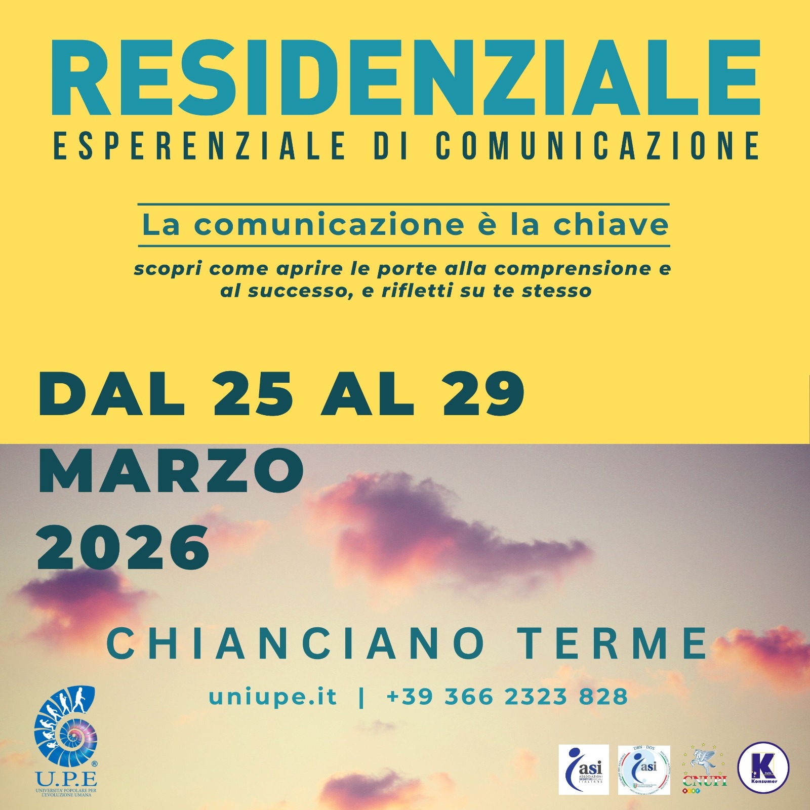 Home 1 Evento di comunicazione a Chianciano