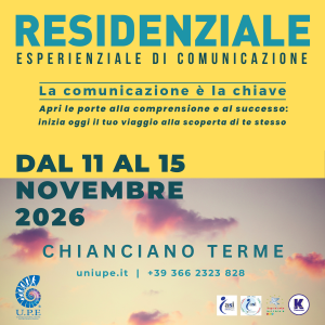 L'immagine illustra un cielo con delle nuvole rosa come copertina per il residenziale UPE di Novembre 2026